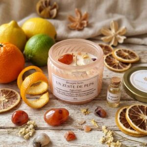Bougie Soin Un Zeste de Peps 80g